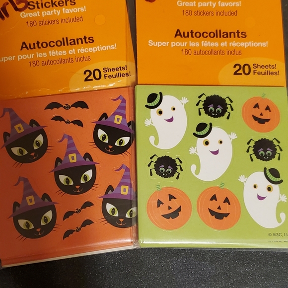 20+ Packs Fall Halloween Sticker Lot - Picture 15 of 17